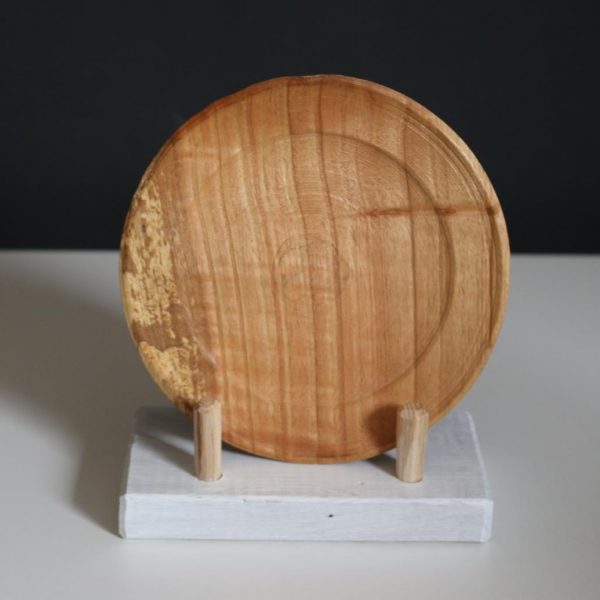 4"-7" Cake Plates (Various Woods)