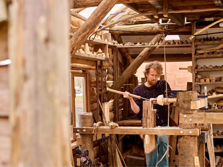 How to Turn a Bowl on a Pole Lathe