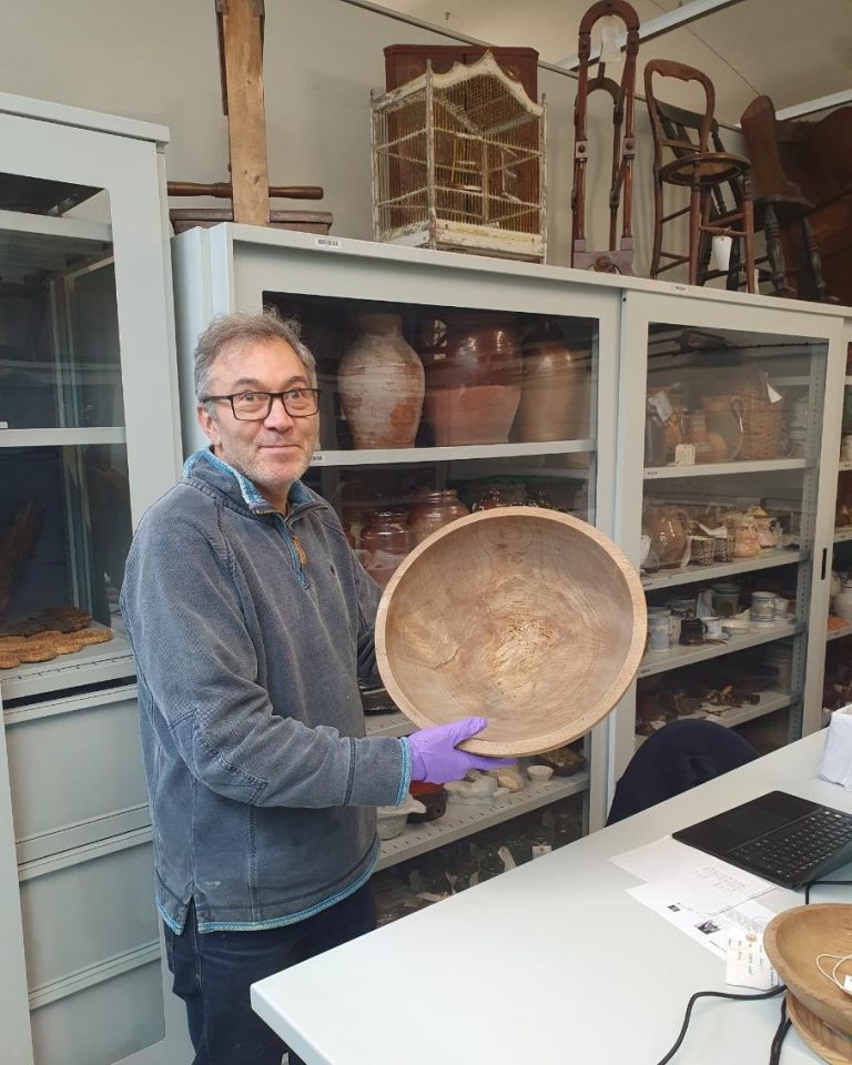 A visit to see George Lailey’s lathe at MERL